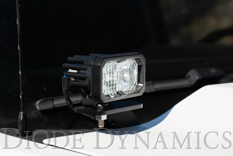 Kit de feux de fossé à LED Diode Dynamics 14-19 Silverado/Sierra SS3 Sport - Combo blanc