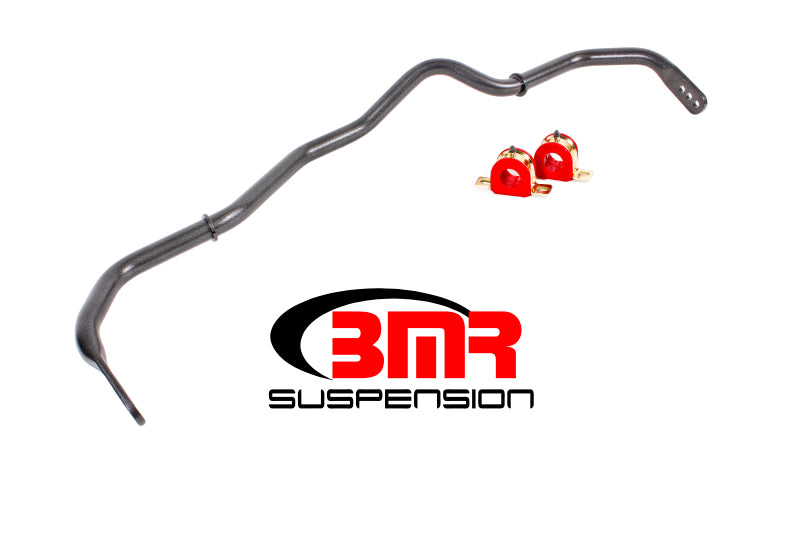 BMR 16-17 6th Gen Camaro Front Hollow 32mm Adj. Sway Bar Kit - Black Hammertone BMR Suspension