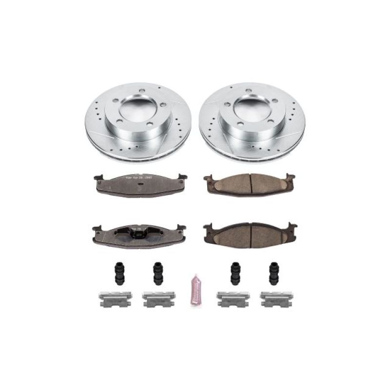Kit de freins avant Power Stop 94-96 pour camion et remorquage Ford Bronco Z36