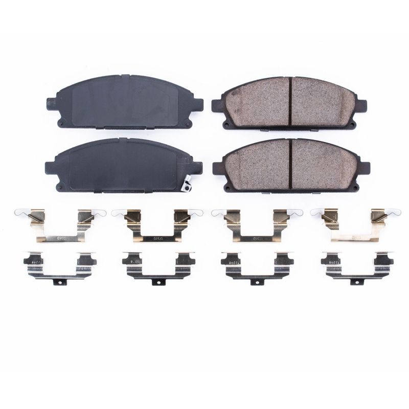 Plaquettes de frein avant en céramique Power Stop 03-06 Acura MDX Z17 Evolution avec matériel