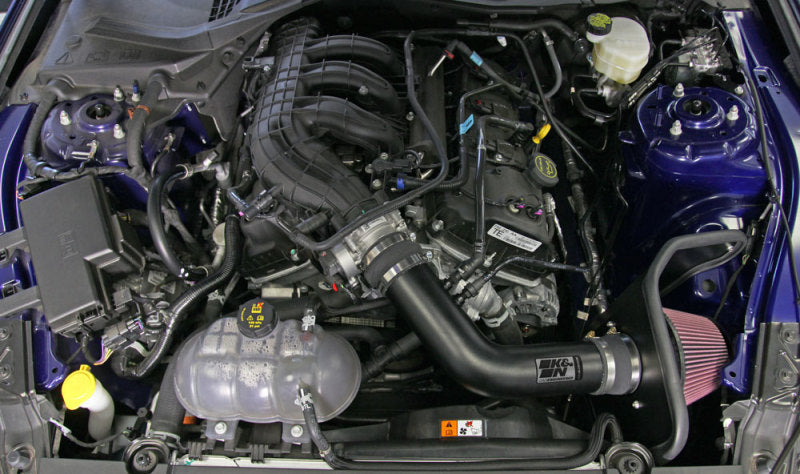 Kit d'admission hautes performances K&N pour Ford Mustang 3,7 L V6 2015