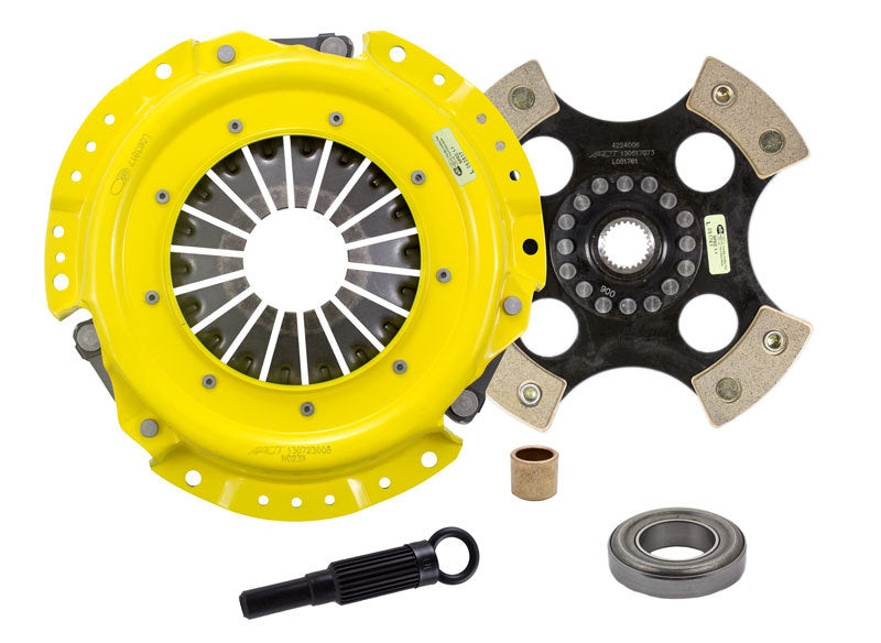 Kit d'embrayage rigide à 4 plaquettes ACT 1989 Nissan 240SX XT/Race
