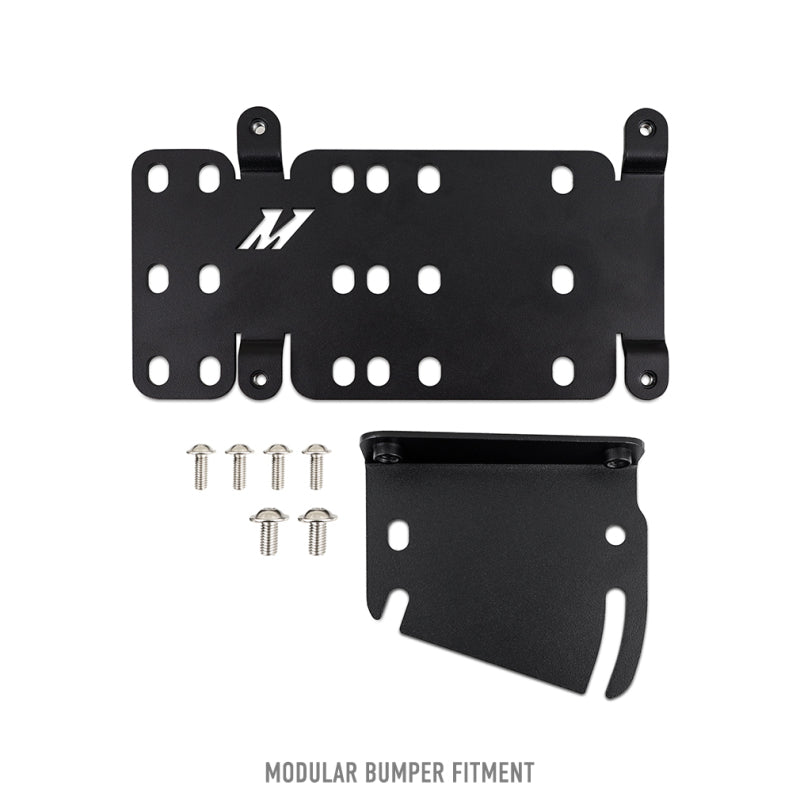 Déplacement de la plaque d'immatriculation du pare-chocs modulaire Mishimoto 2021+ Ford Bronco