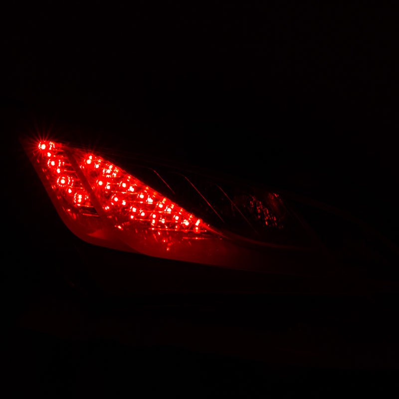 Feux arrière à LED ANZO 2010-2013 Hyundai Genesis Rouge/Clair