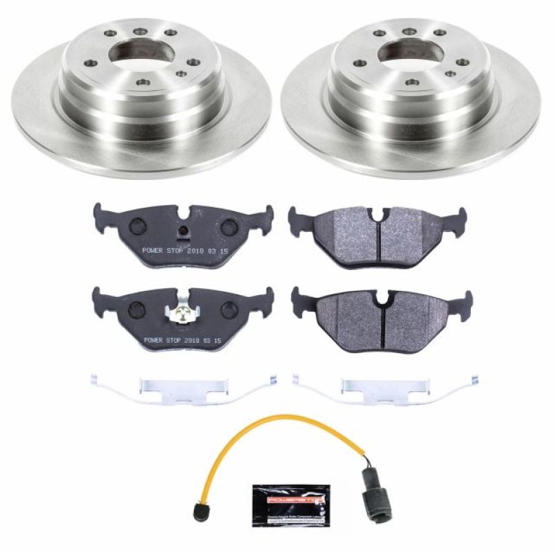 Kit de freins arrière Power Stop pour BMW 525i 1989