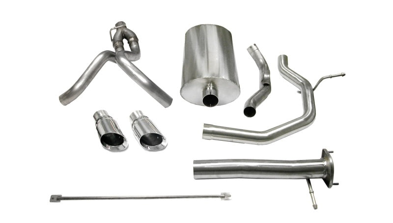 Échappement sport poli Cat-Back pour Chevrolet SSR 5,3 L V8 Corsa 03-06