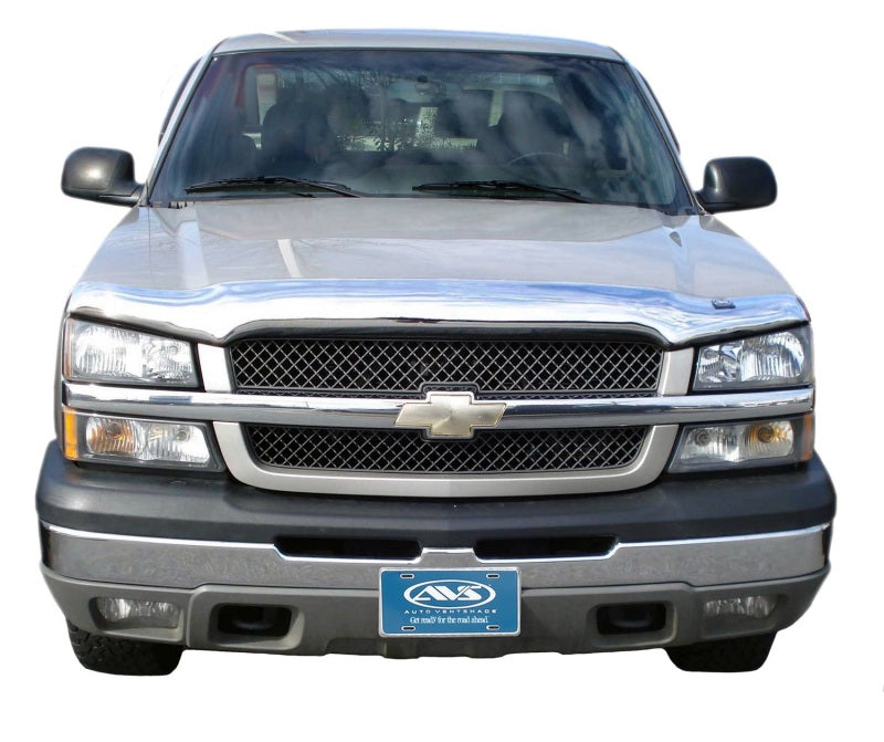 Protection de capot à profil haut AVS 03-06 Chevy Avalanche (sans quincaillerie de carrosserie) - Chrome