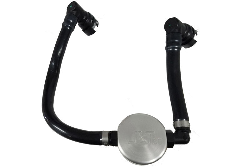 Séparateur d'huile côté passager J&L 2018-2023 Ford Mustang GT 3.0 - Anodisé transparent