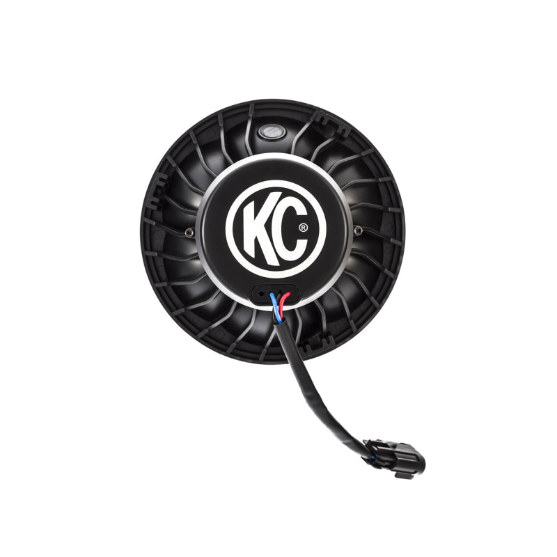 Phare de rechange KC HiLiTES 07-18 Jeep JK 7 pouces Gravity LED Pro approuvé DOT (simple)