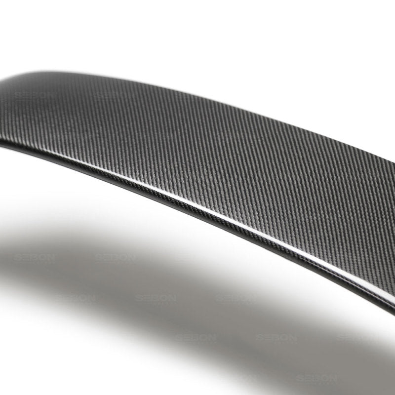 Aileron arrière en fibre de carbone de style MB pour Toyota GR Supra 2020 de Seibon