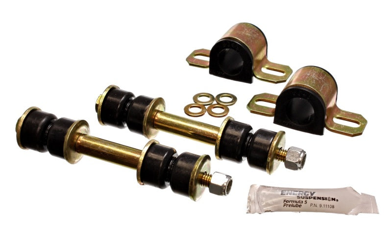 Ensemble de bagues de barre stabilisatrice avant noires de 23 mm pour Toyota Pickup 2WD (sauf T-100/Tundra) 89-94 Energy Suspension