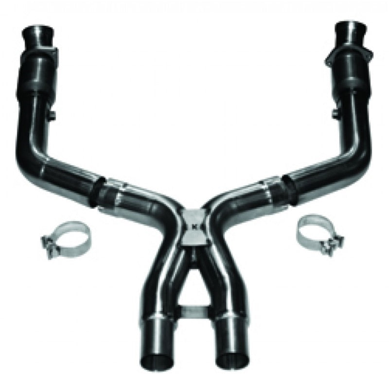 Kooks 11-14 Ford Mustang GT 5.0L 4V 3 po x 2 3/4 po OEM Cat X Pipe Kooks HDR Req