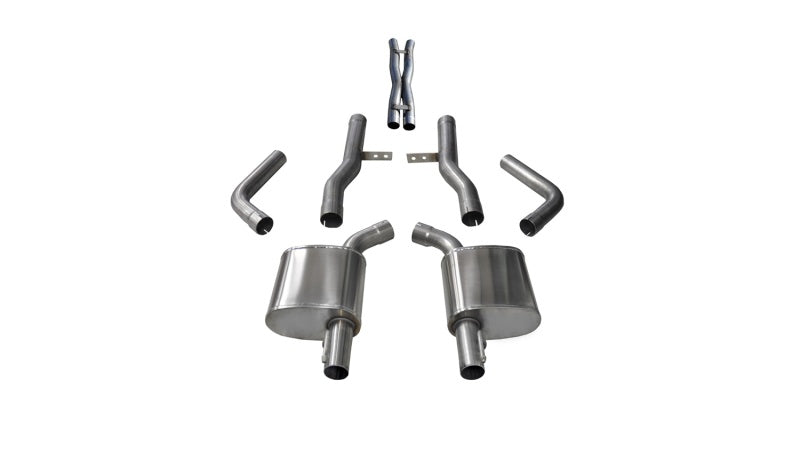 Corsa 17-18 Dodge Charger/Chrysler 300 5,7 L V8 Xtreme Cat-Back double sortie arrière sans embouts