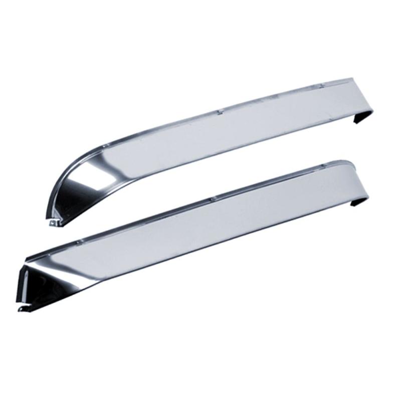Déflecteurs de fenêtre AVS 48-52 Ford Pickup Ventshade 2 pièces - Acier inoxydable