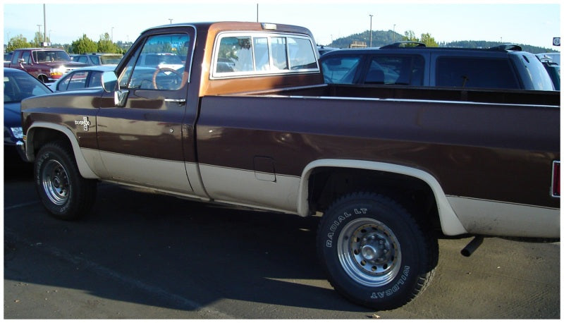 Élargisseurs d'aile Bushwacker 73-91 Chevy Blazer, lot de 4 - Noir