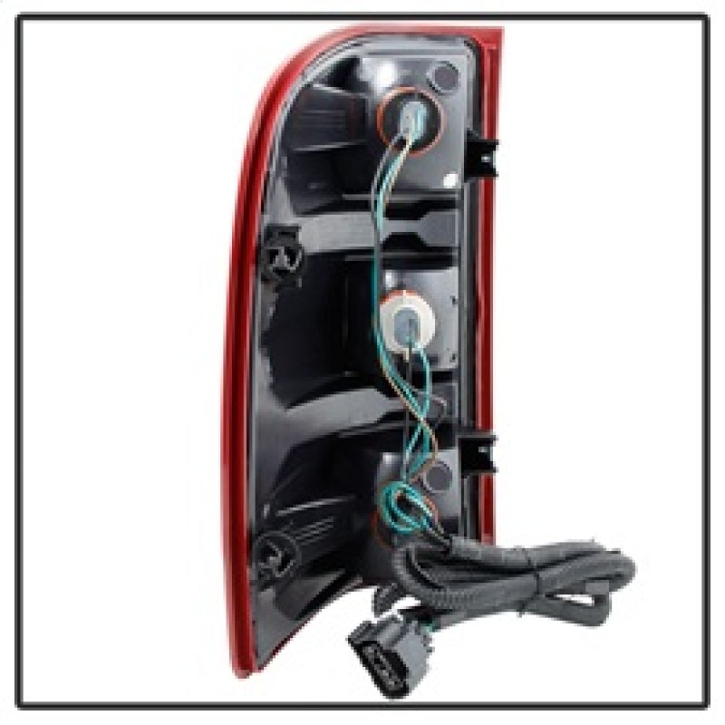 xTune GMC Sierra 07-13 OEM Tail Lights Dark Red ALT-JH-CSIL07-OE-RSM