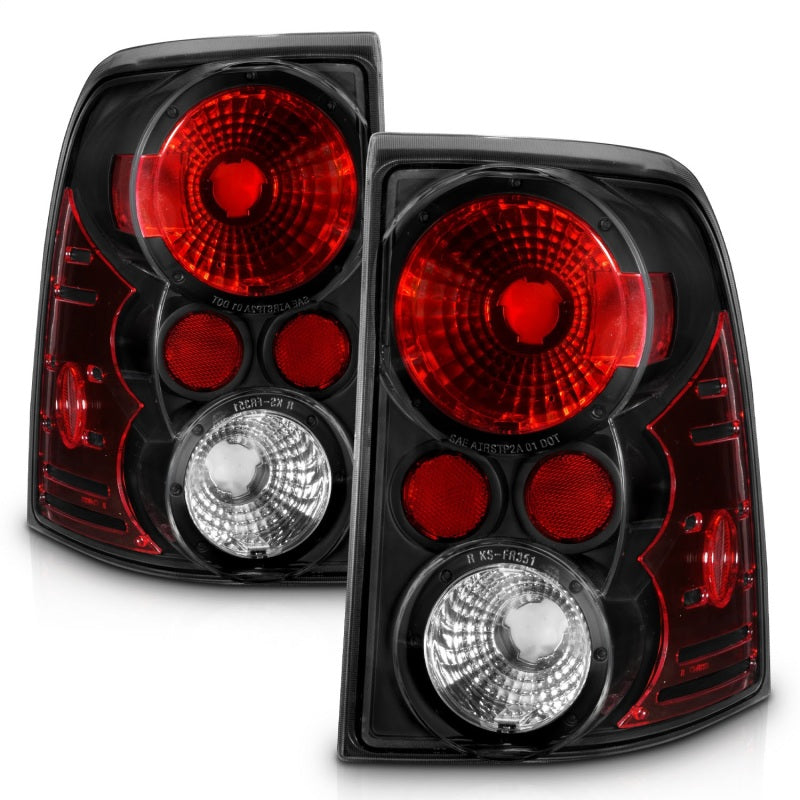 Feux arrière ANZO 2002-2005 Ford Explorer Noir