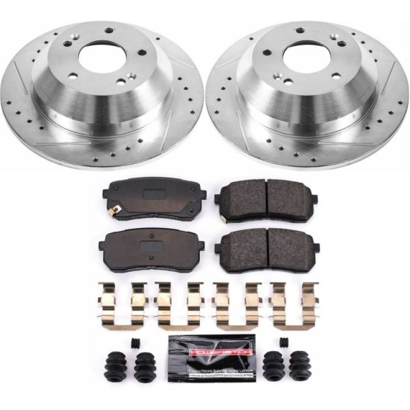 Kit de freins arrière Power Stop 15-19 Kia Sedona Z23 Evolution Sport