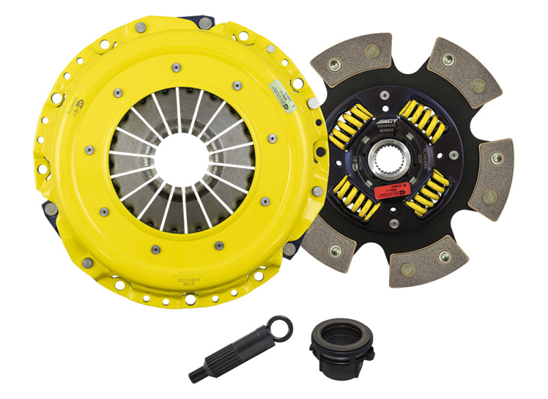 Kit d'embrayage à 6 plaquettes ACT 04-05 pour BMW 330i (E46) 3.0L HD/Race Sprung (doit être utilisé avec le volant moteur ACT)