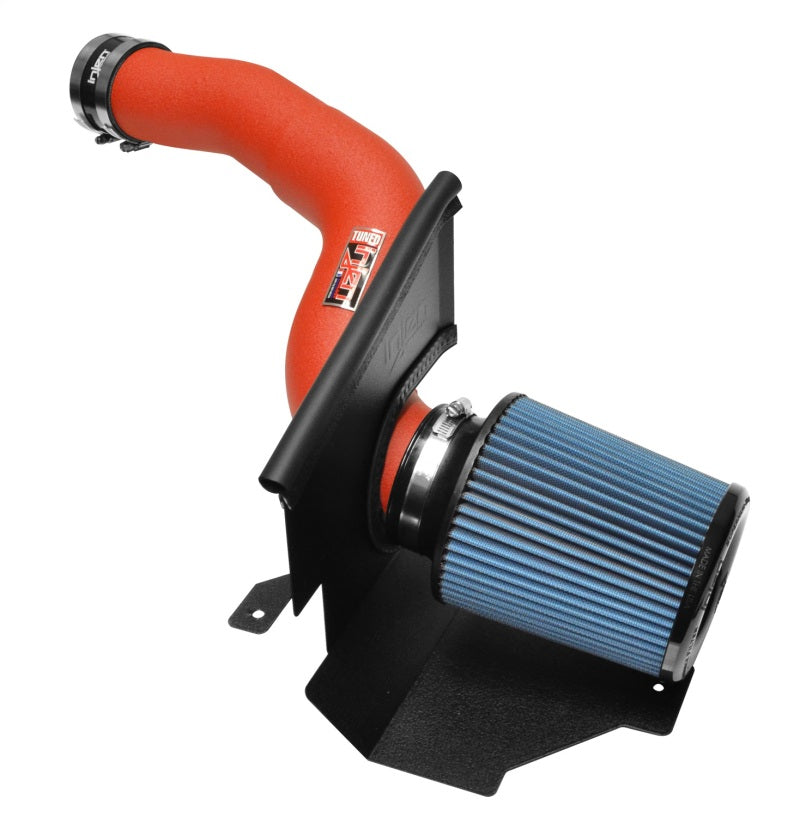 Prise d'air froid rouge froissé Injen 16-18 Ford Focus RS
