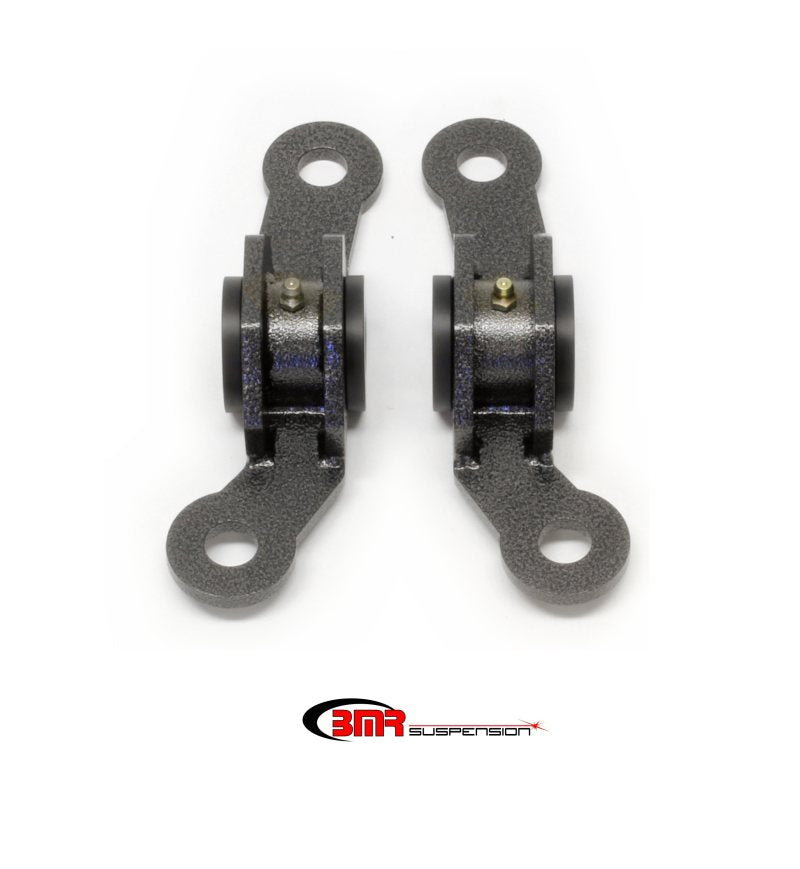 BMR 10-15 5th Gen Camaro Rear Upper Control Arm Bushing Kit (Delrin) - Black Hammertone BMR Suspension