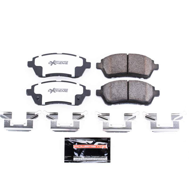 Plaquettes de frein Power Stop 11-19 Ford Fiesta Z26 Extreme Street avant avec matériel