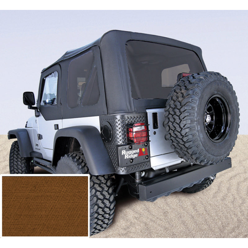 Vitres teintées beiges Rugged Ridge XHD S-Top 97-06TJ