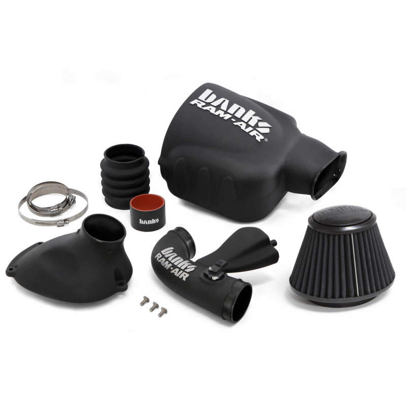 Système d'admission d'air Ram-Air Banks Power 04-14 Nissan 5.6L Titan - Filtre sec