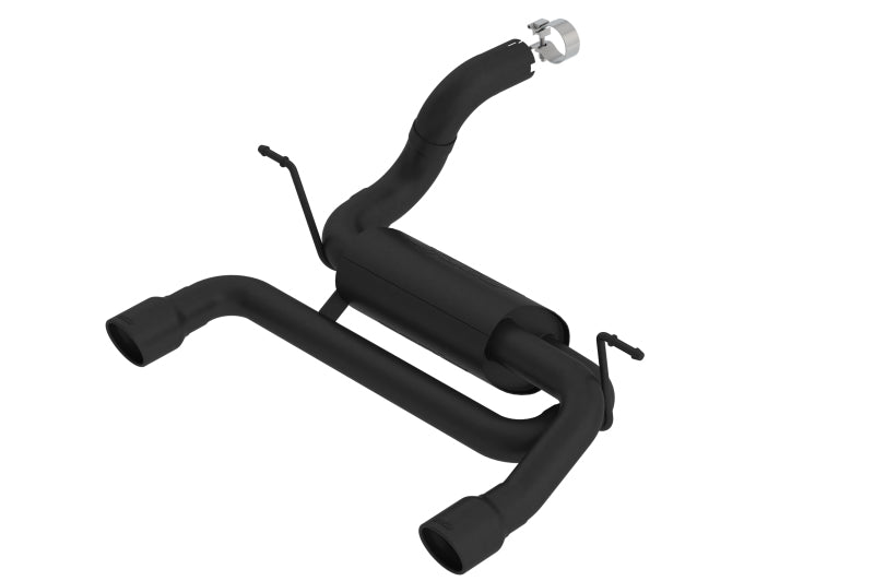 Échappement arrière Borla 18-19 Jeep Wrangler JL/JLU 2.0L 4Cyl 2DR/4DR ATAK avec embouts de 2,5 pouces - Noir
