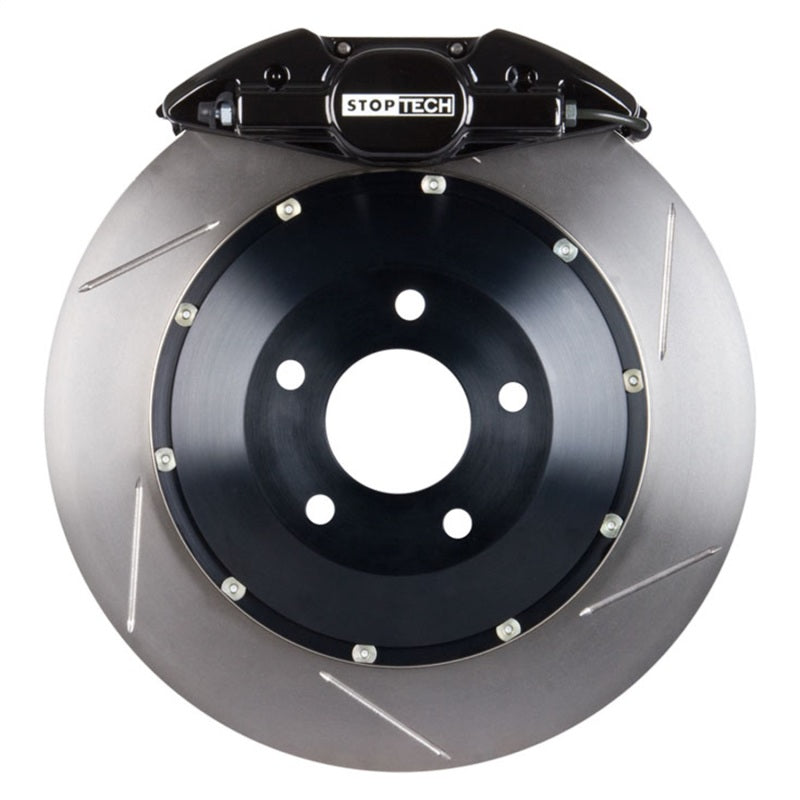 Freins arrière StopTech 90-96 300zx BBK avec étriers ST-22 noirs, disques fendus 328x28, plaquettes et conduites SS
