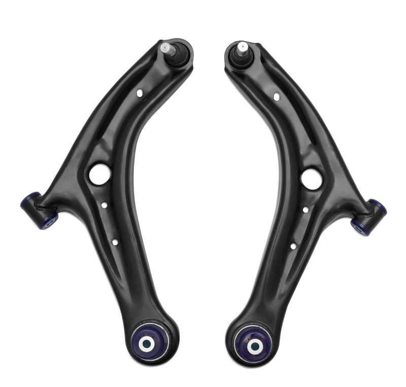 Kit complet de bras de suspension inférieur avant Superpro 13-17 Ford Fiesta (augmentation de la roulette)