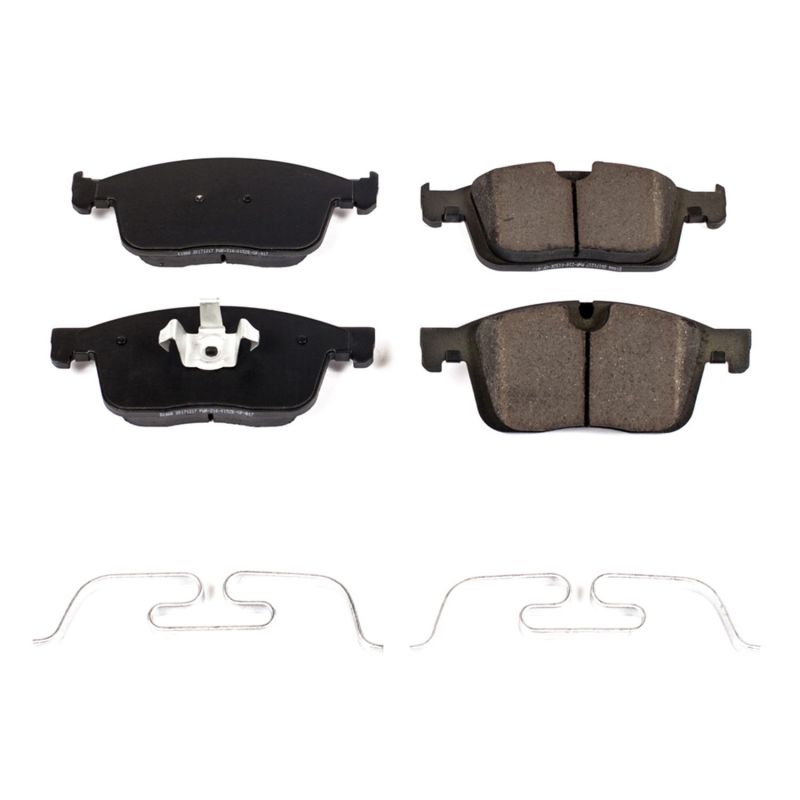 Plaquettes de frein avant Power Stop 16-17 Volvo XC60 Z17 Evolution en céramique avec matériel