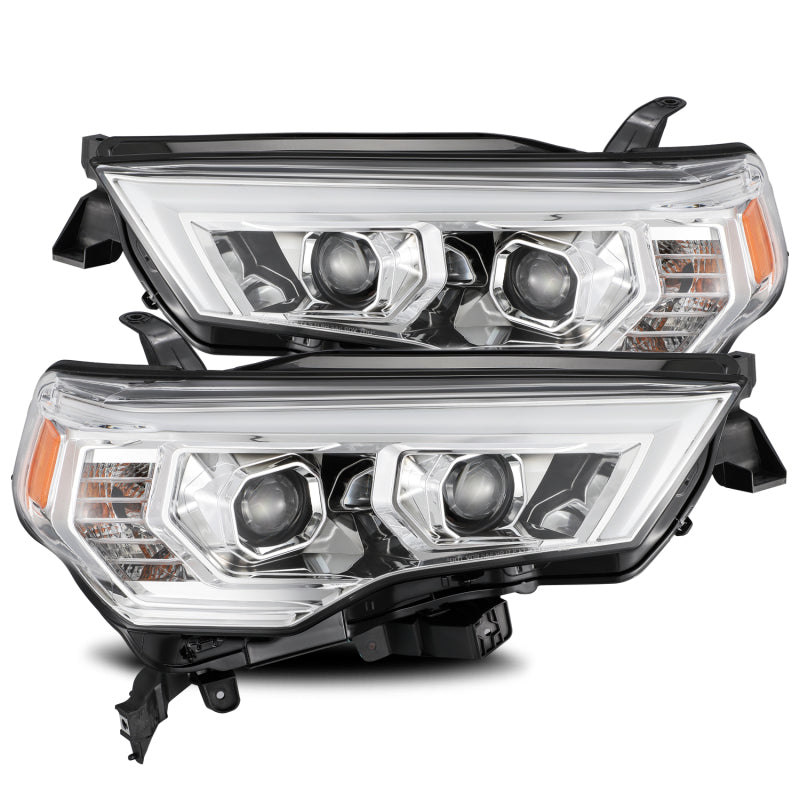 Phares de projecteur AlphaRex 14-20 Toyota 4Runner PRO-Series Style planche Chrm avec signal séquentiel