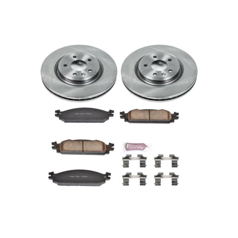 Kit de freins avant Power Stop Autospecialty pour Ford Flex 09-11