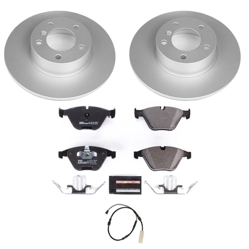 Kit de freins avant Euro-Stop Power Stop 13-15 pour BMW X1