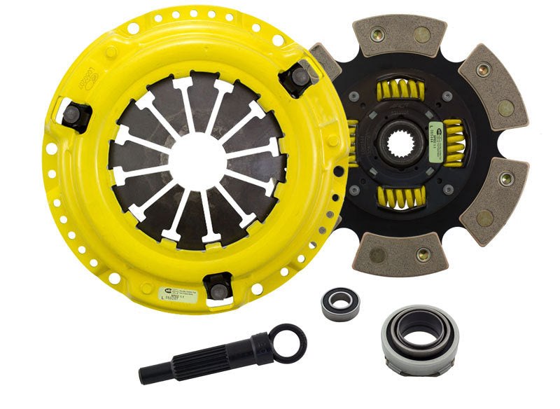Kit d'embrayage à 6 plaquettes ACT 1990 Honda Civic MaXX/Race Sprung