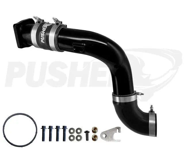 Pusher HD 3" Cold Side Charge Tube for 2017+ Ford F250/350 6.7L Powerstroke w/ Throttle Valve Replacement Platinum High Performance Solutions, LLC.