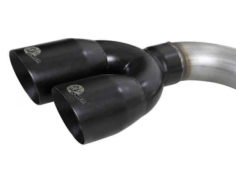 Échappement aFe Vulcan Series 3 pouces 304SS Cat-Back avec embout noir 2019 GM Silverado/Sierra 1500 L4-2,7 L (t)