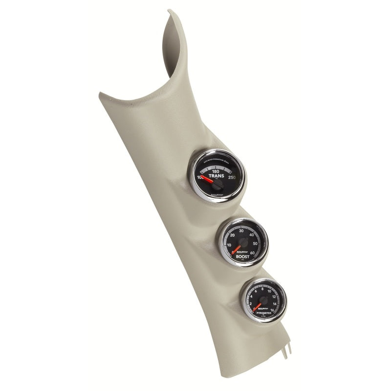 Kit de jauge à triple pilier pour Dodge Ram Gen4 d'Autometer 10-12