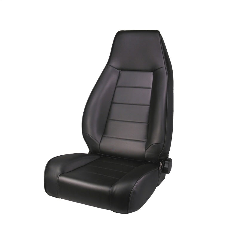 Siège avant à dossier haut Rugged Ridge inclinable en denim noir 76-02 CJ&W