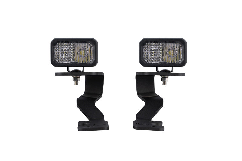 Kit de feux de fossé Diode Dynamics 2022 pour Toyota Tundra C2 Pro Stage Series - Combo blanc