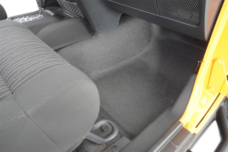 Kit de plancher BedTred 4 pièces pour Jeep JK Unlimited 4 portes avant 07-16 (avec boucliers thermiques)