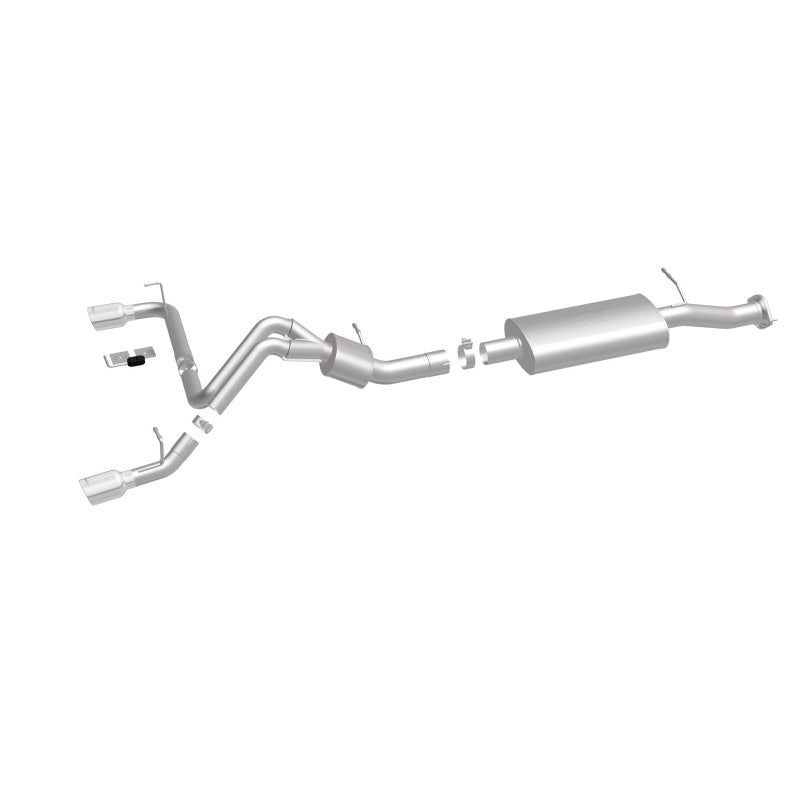 Système MagnaFlow C/B 07 GM Hummer H2 Split Rear