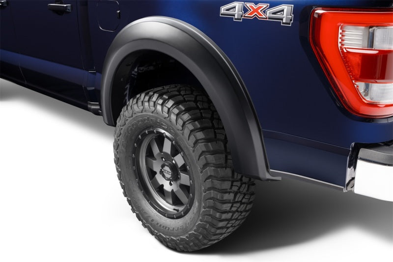 Bushwacker 2021 Ford F-150 (sauf Lightning) Élargisseurs d'aile extensibles 4 pièces - Noir