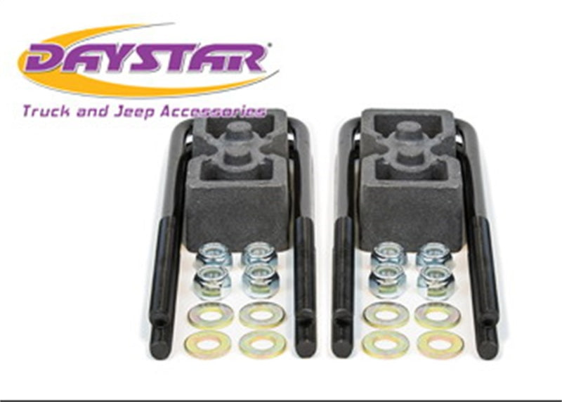 Daystar 2009-2019 Ford F-150 2WD/4WD - Kit de bloc arrière et de boulon en U de 2 po