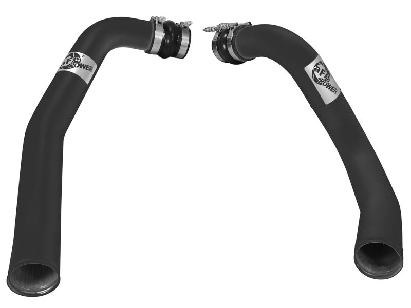 Tube I/C pour refroidisseurs intermédiaires aFe Bladerunner 3 pouces chaud/froid Ford F-250/F-350 99-03 V8-7,3 L - Noir