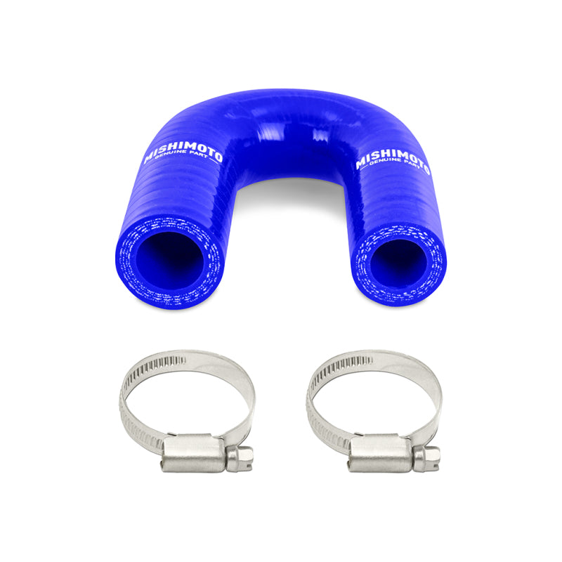 Tuyau de dérivation de radiateur de chauffage Mishimoto LS bleu
