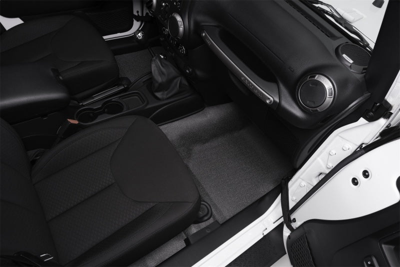 Kit de plancher BedTred 4 pièces pour Jeep JK Unlimited 4 portes avant 07-16 (avec boucliers thermiques)