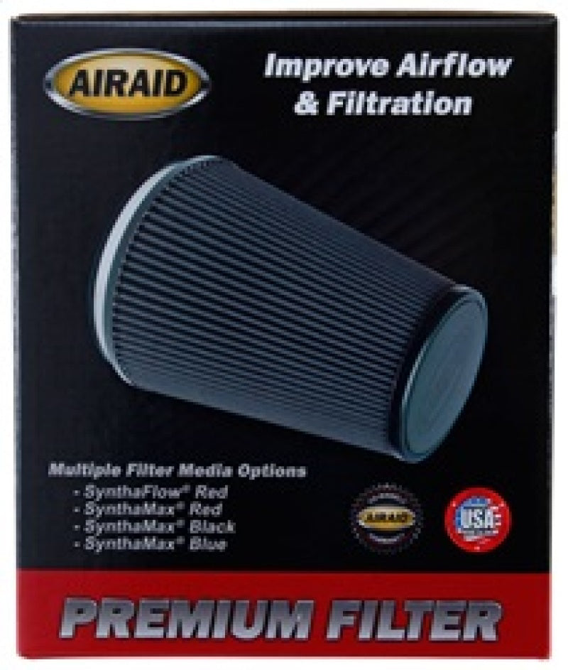 Filtre de remplacement direct Airaid 10-14 Ford Mustang Shelby 5,4 L suralimenté - Média huilé/rouge
