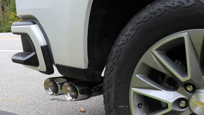 Corsa 2019+ Chevy Silverado 5.3L Crew Cab Short Bed Sport Cat-Back Double sortie arrière avec embouts polis